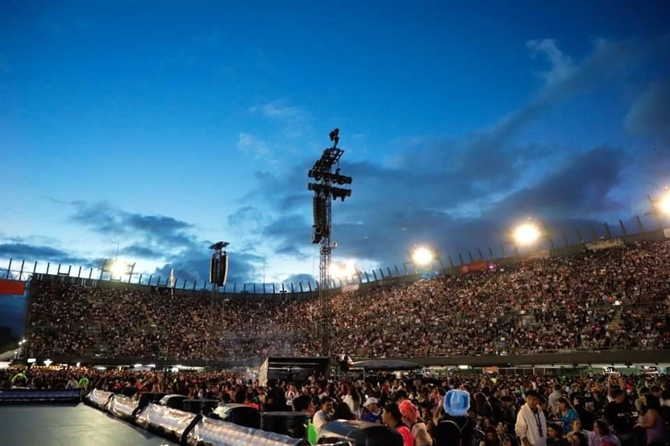 Así lució el recinto en el que Taylor hizo vibrar con su primer concierto en la CDMX.