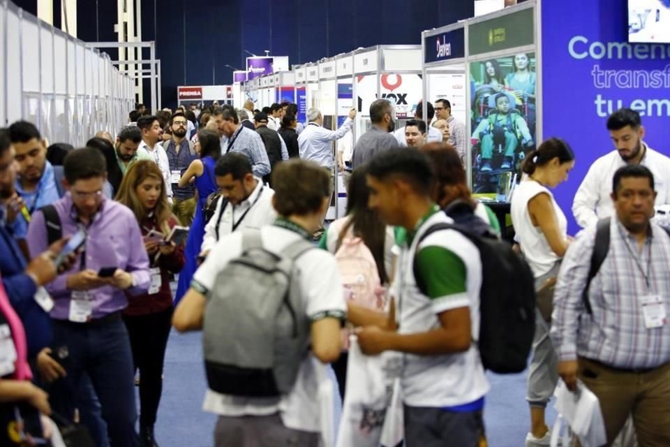 Durante la Expo Pyme 2023 se instalaron 101 módulos de empresas.