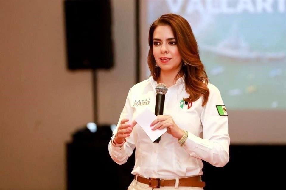 Laura Haro, presidenta del PRI Jalisco.