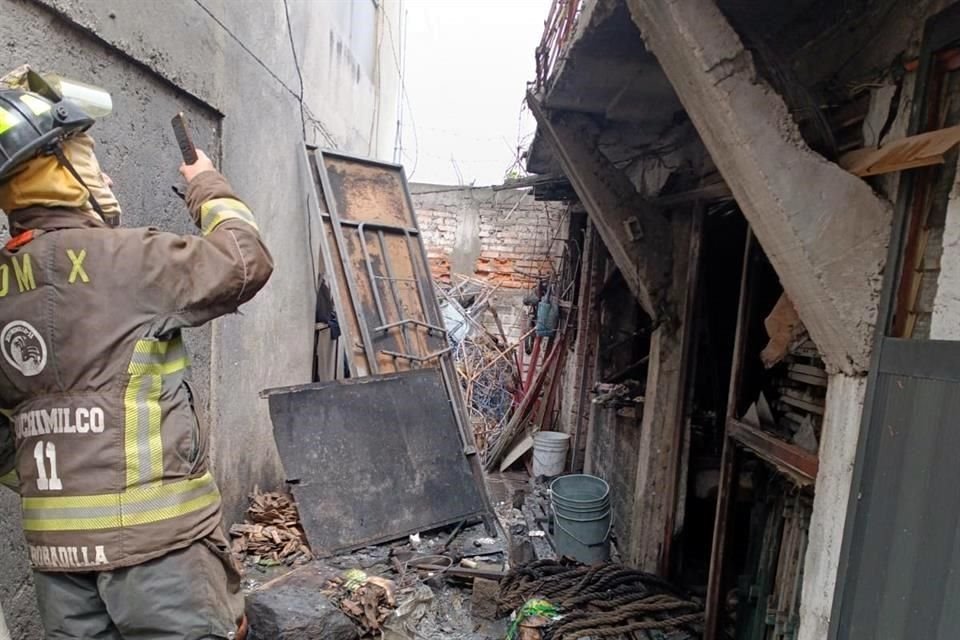 La explosión sucedió en un inmueble donde se almacenaba pirotecnia.