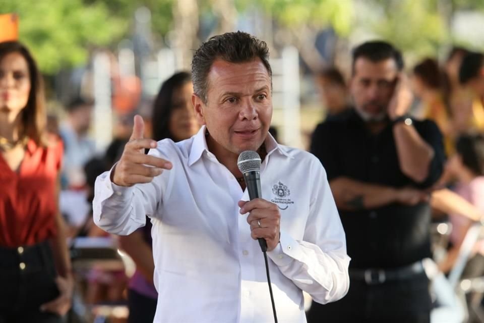 Pablo Lemus mantiene en pie sus aspiraciones: ser candidato de Movimiento Ciudadano al Gobierno del Estado.