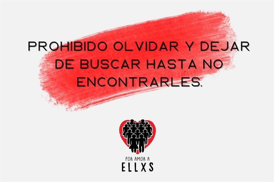 Acciones reales para frenar las desapariciones y dejar de nombrar a los desaparecidos solo para beneficios políticos exigió el colectivo Por Amor a Ellxs.