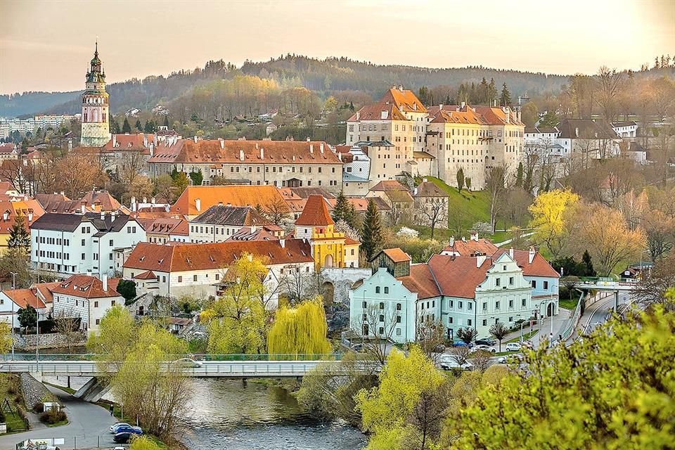 Panorámica de Cesky Krumlov.