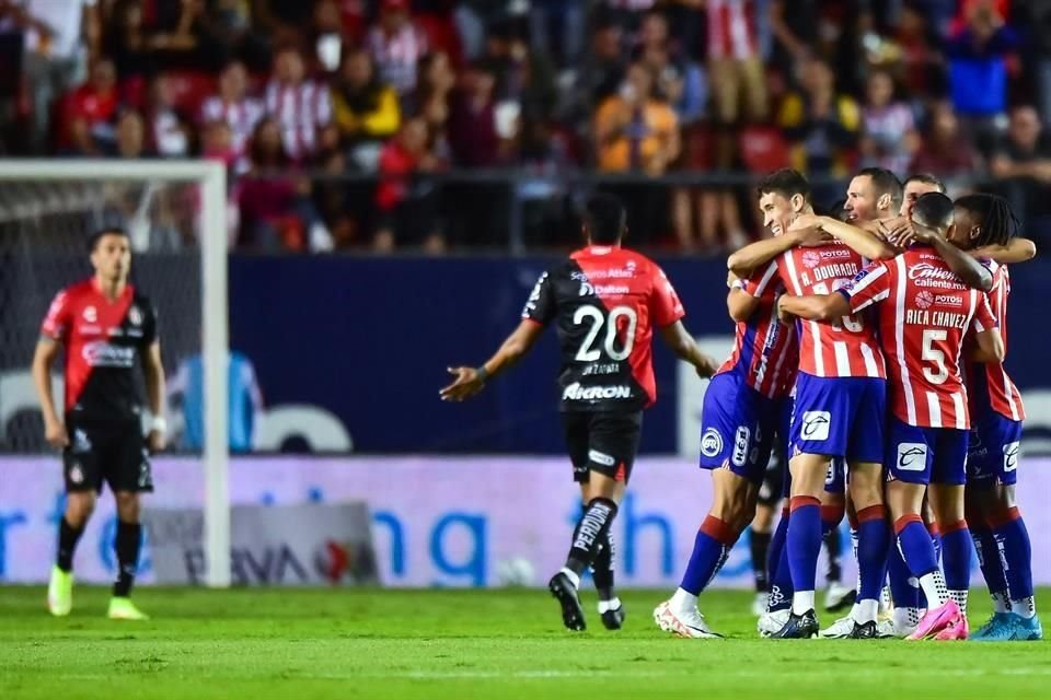 Atlas fue víctima de sus propios errores y cayó 2-0 ante el Atlético San Luis, en el cierre de la jornada 7 de la Liga MX.