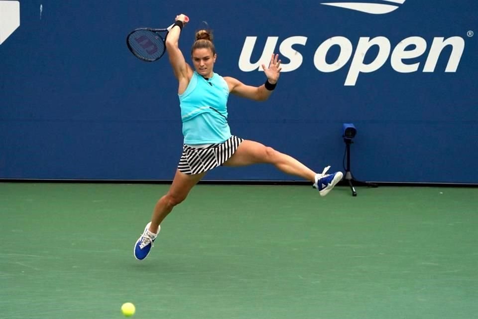 Maria Sakkari está sufriendo en la cancha y su bajón anímico podría afectar su participación en el WTA 1000 Guadalajara Open AKRON.