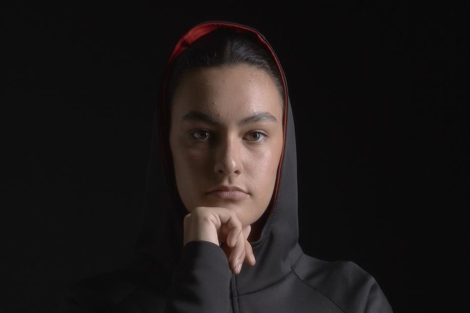 María José Uranga, nadadora tapatía.