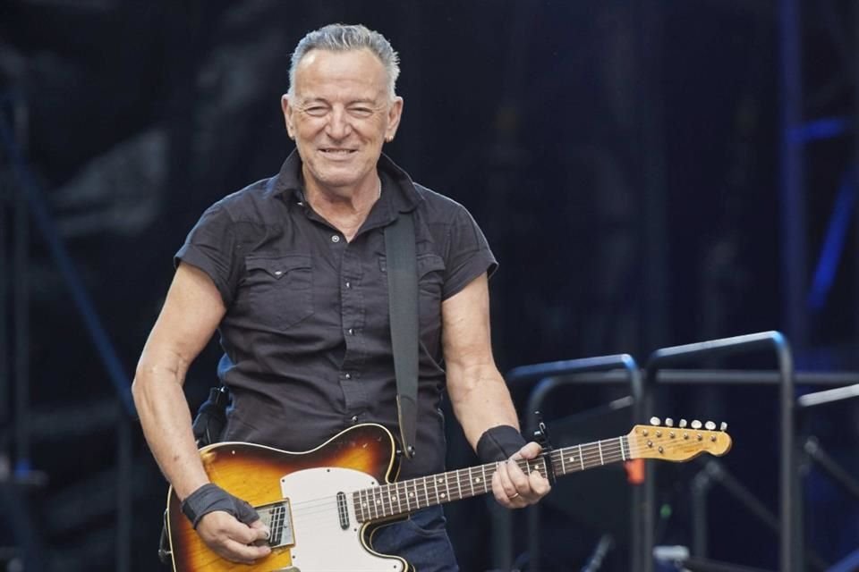 Bruce Springsteen lució diferente. 