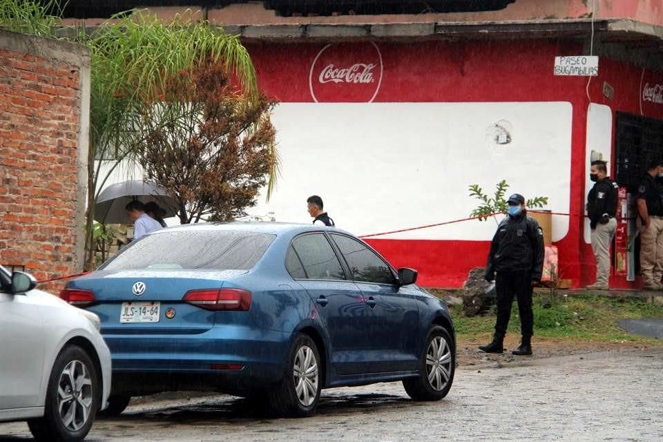 La víctima fue encontrada en la Privada Bugambilias alrededor de las 8:00 horas.
