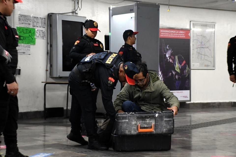 En caso de que sean detectadas personas en estado de ebriedad, policías les impedirán el acceso a las instalaciones del Metro.