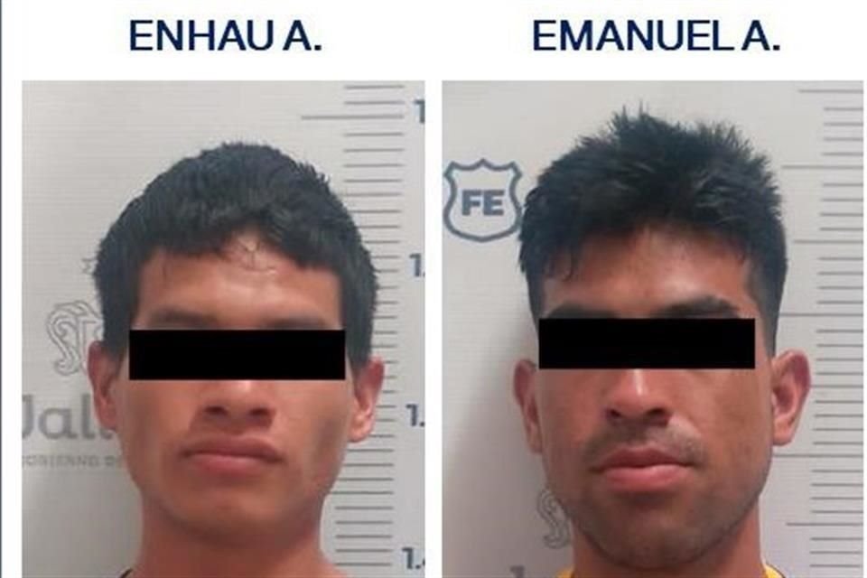 Emanuel y Enhau 'A' fueron vinculados como sospechosos del delito de desaparición de personas en Lagos de Moreno.