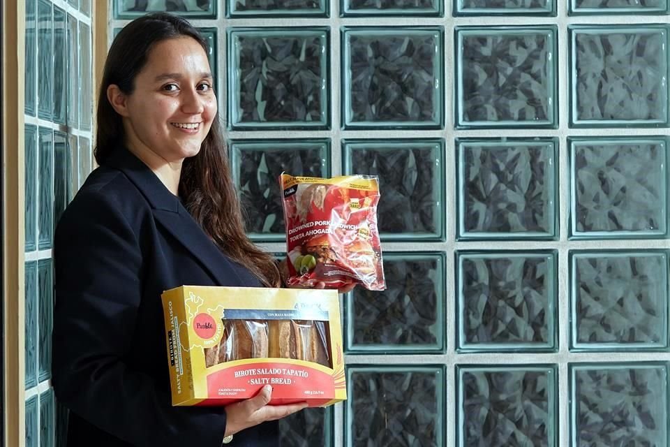 Para Daniela Barba, el mercado de la torta ahogada empacada es el de la nostalgia, fuera de Guadalajara.