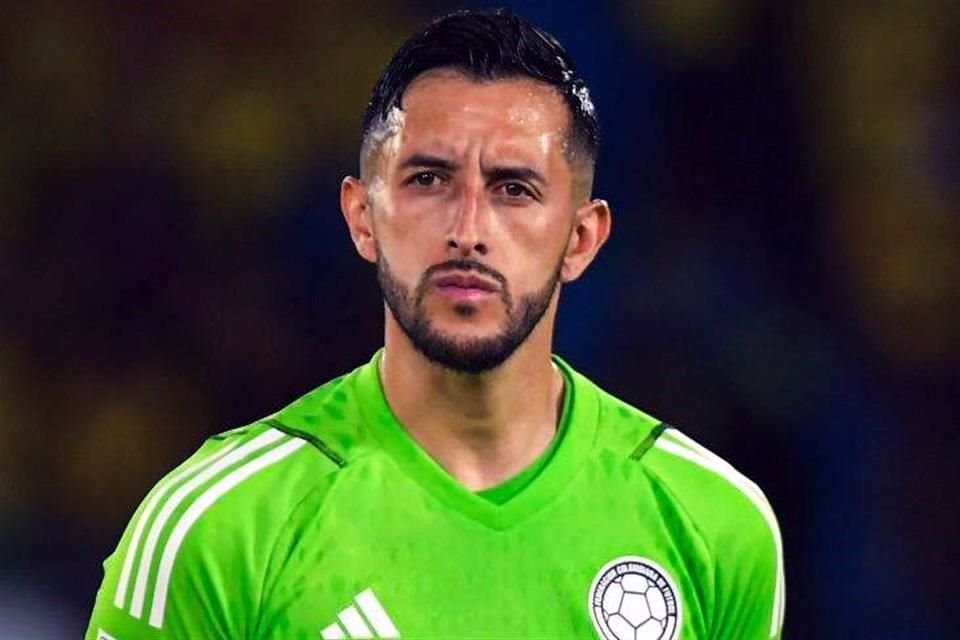 Camilo Vargas con la Selección de Colombia.