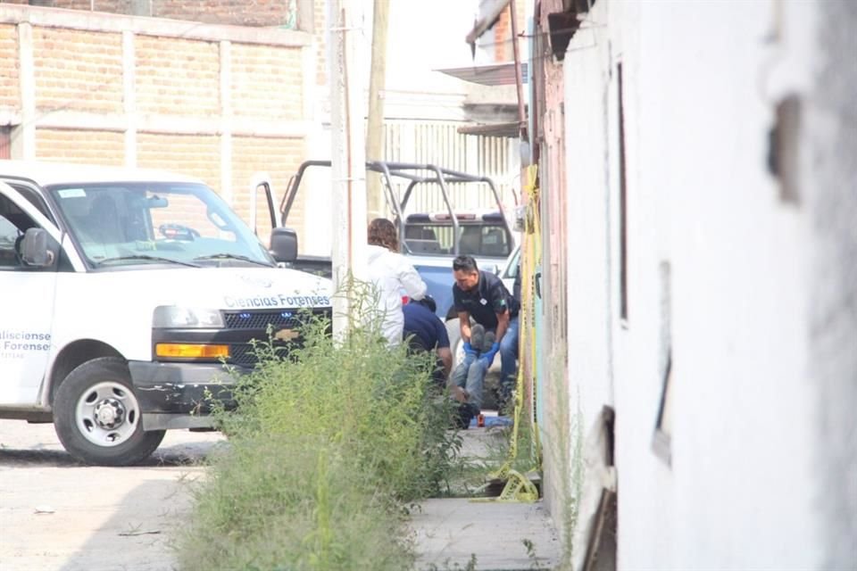 La víctima presentaba una herida de bala en uno de sus glúteos.