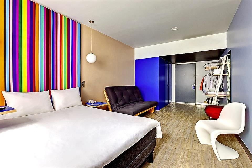 El hotel ibis Styles Mexico Zona Rosa se enfoca en tener los mejores diseños.