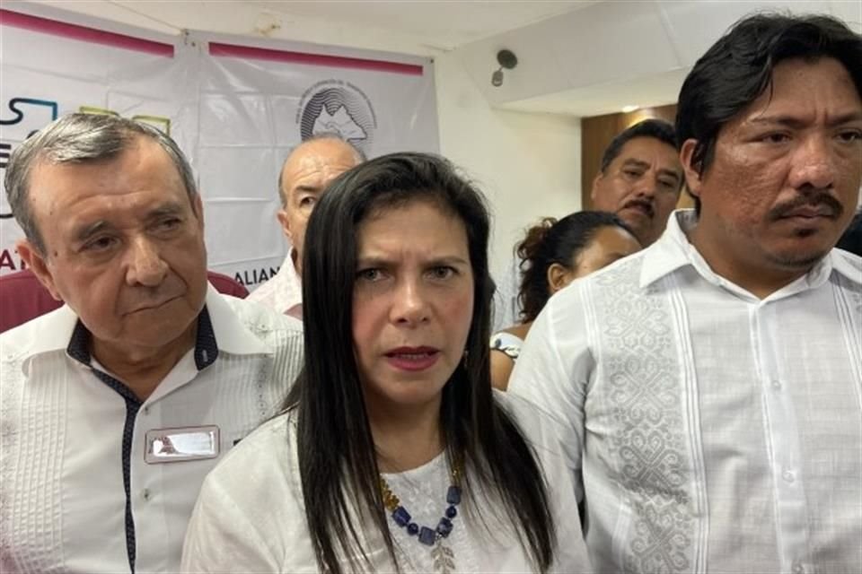 Manuela Obrador Narváez, hace tres semanas en Chiapas, ella aseguró que no se ha subido a la contienda por la Gubernatura.