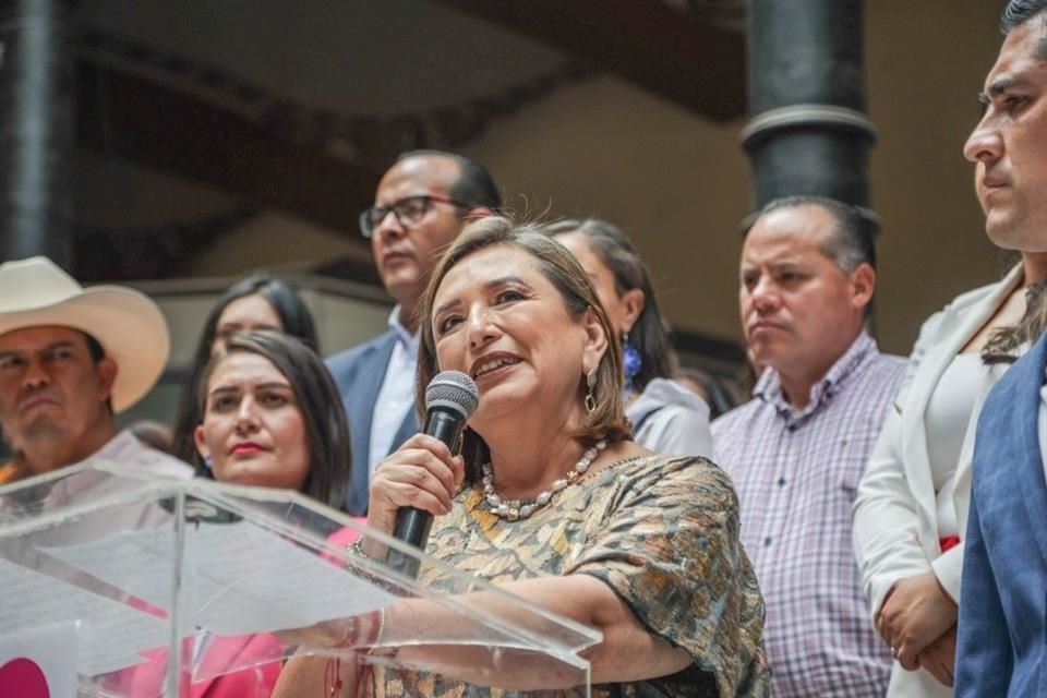 Xóchitl Gálvez planteó que se puede resolver la inseguridad mejorando el sistema judicial para acabar con la impunidad.