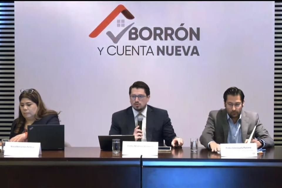 Presentación del programa Borrón y Cuenta Nueva por Convenio Privado.