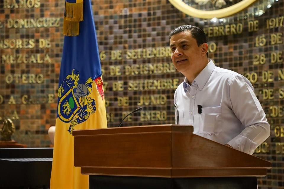 José María Martínez, coordinador de diputados locales de Morena.