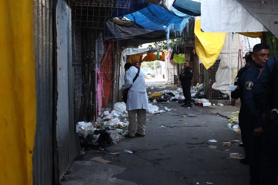 Según reportes preliminares, estaba desmembrado y envuelto en una sábana blanca. 