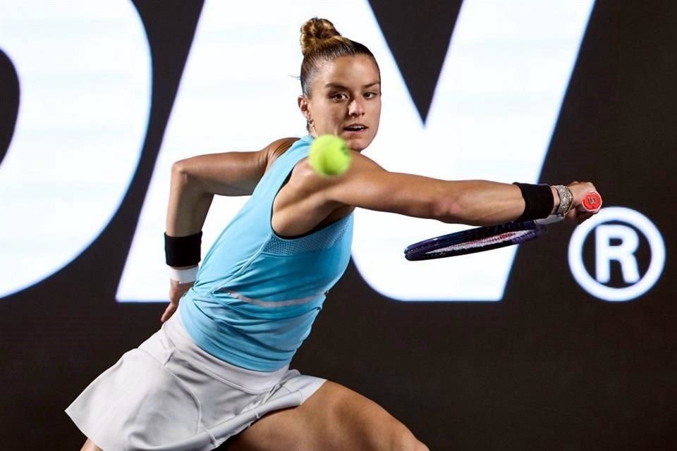 Maria Sakkari anhela levantar su primer 1000 en Guadalajara.