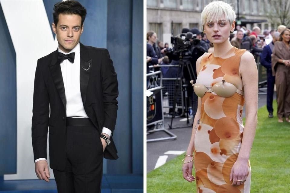 Los actores Rami Malek y Emma Corrin confirmaron su romance, tras ser vistos besándose en las calles de Londres.