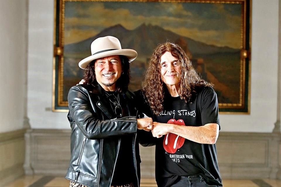 Steve Augeri (Izq.) y Fran Cosmo harán vibrar a los regios.