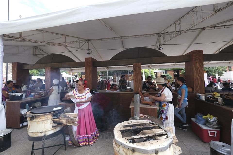 Aspectos del Encuentro de Cocina Tradicional Sabor a México que ya se ha realizado en Tequila y Tapalpa.