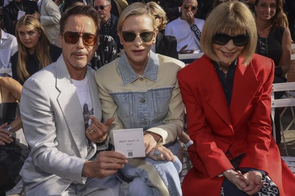 Robert Downey Jr., Cate Blanchett y Anna Wintour asistieron al evento de presentación.