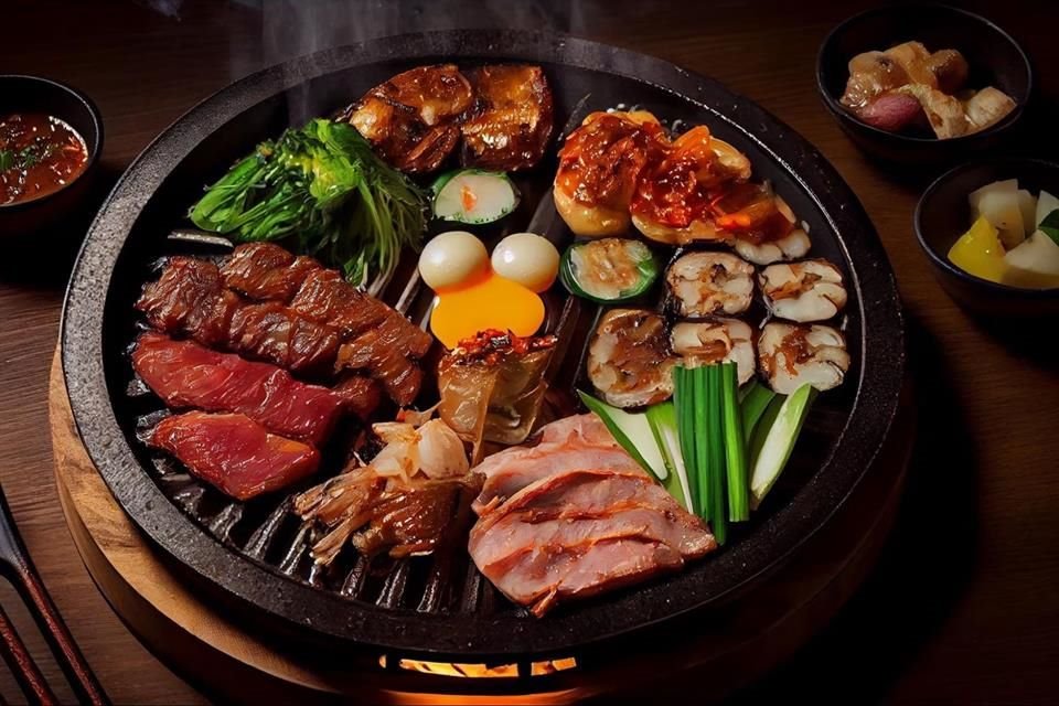 La BBQ coreana suele ser la comida de elección para celebrar ocasiones especiales, como un cumpleaños.