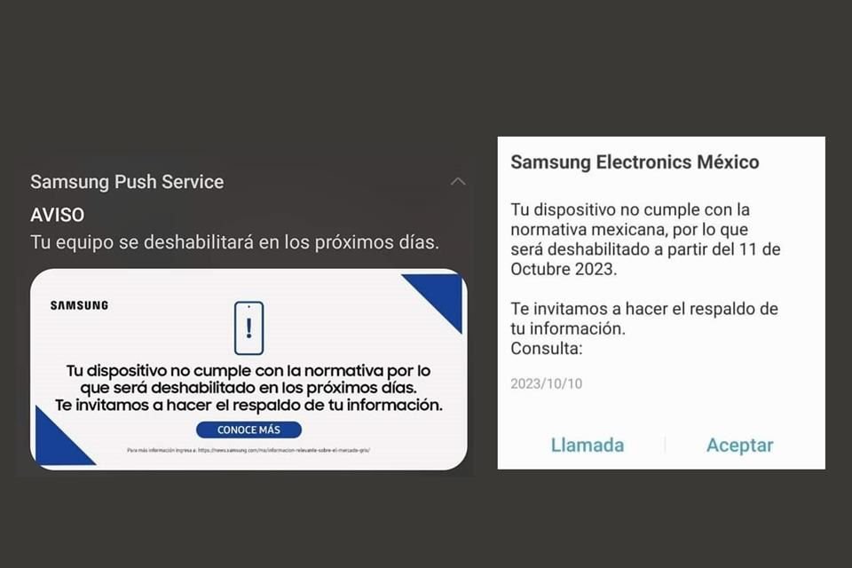 Bloquea Samsung celulares de mercado gris en México-