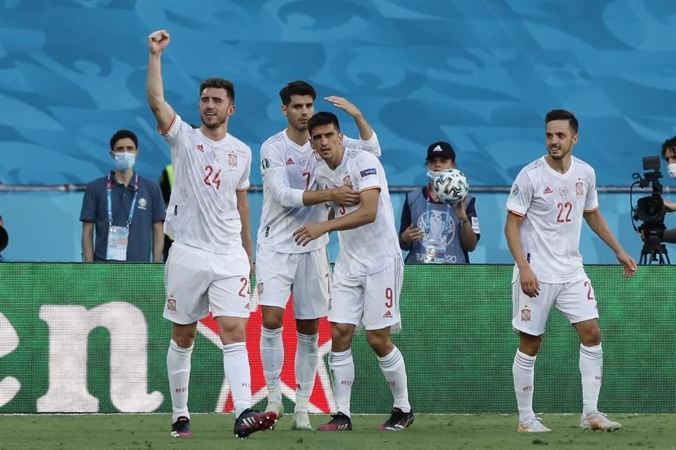 España aprovechó las equivocaciones del rival.
