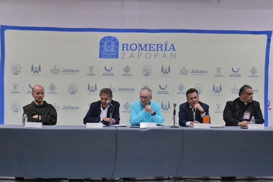 Durante la rueda de prensa de la Romería 2023, Pablo Lemus confesó cuales fueron sus plegarias a la Virgen de Zapopan.