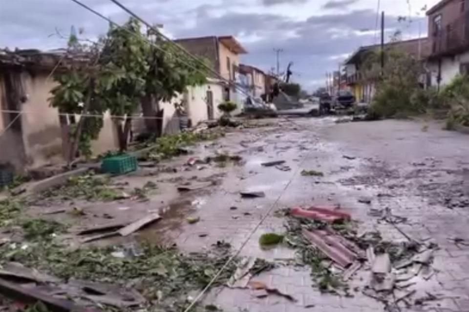 Las viviendas afectadas se encuentran ubicadas en Manahuas, La Cumbre, La Pintada, El Tequesquite, Cruz de Loreto, Pino Suárez y Gargantillo.