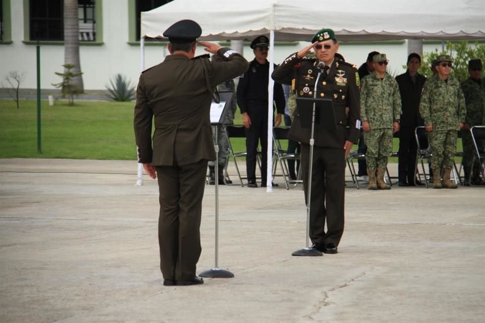 El General Armando Gómez Mendoza fue anunciado ayer como nuevo Coordinador de la Guardia Nacional en Jalisco.