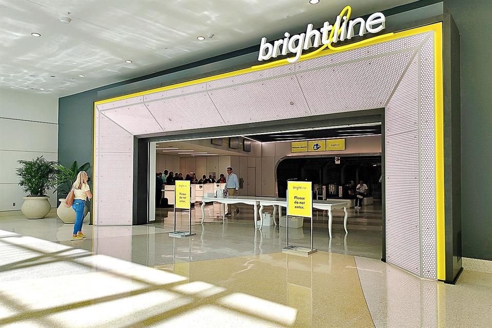 Estación Brightline.