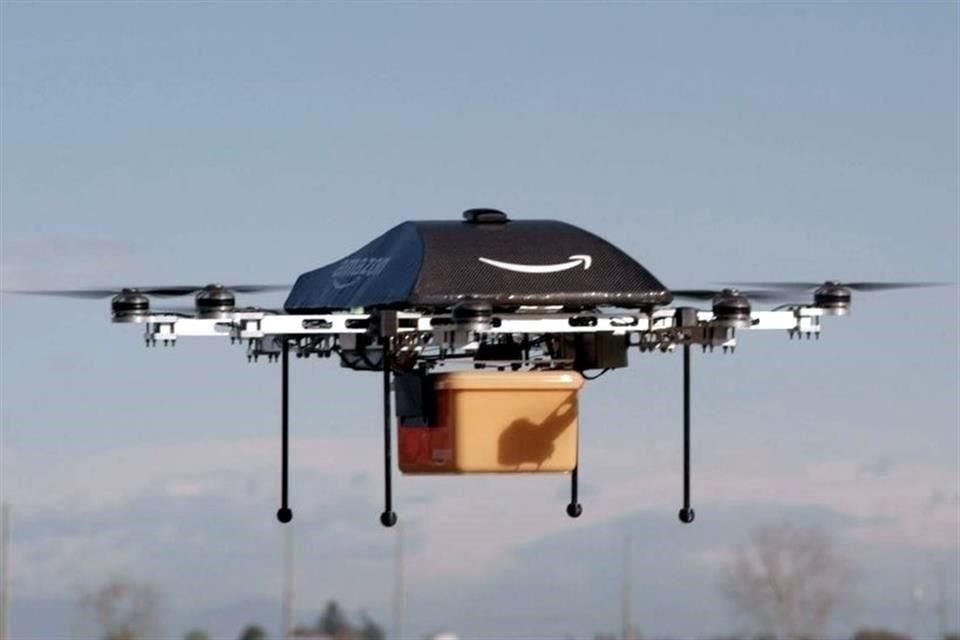 Amazon tiene como objetivo entregar los medicamentos mediante drones en menos de una hora.