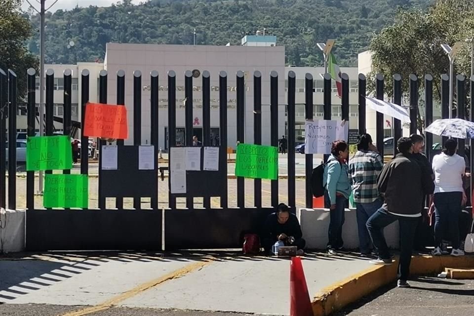 Aspecto del Centro de Justicia Penal Federal del Reclusorio Sur.