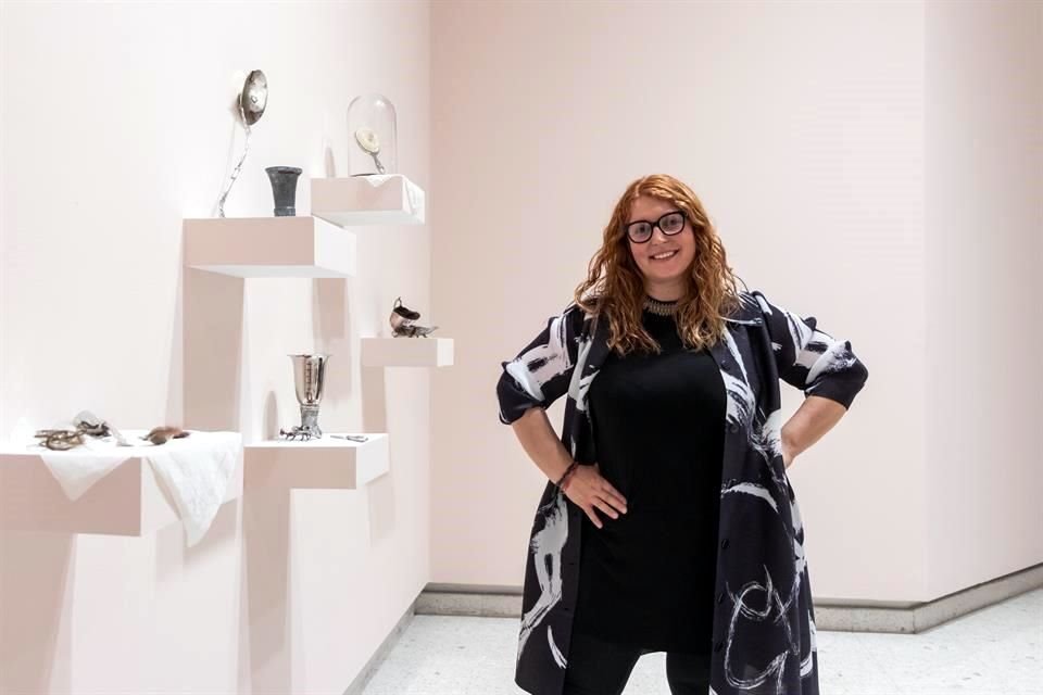 La curadora argentina inaugura en el Musa la exposición 'Lugar de enunciación'.