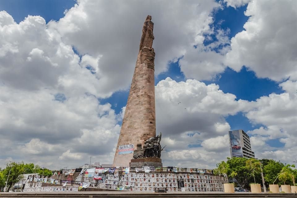 Glorieta Niños Héroes, también conocida como Glorieta de los Desaparecidos.