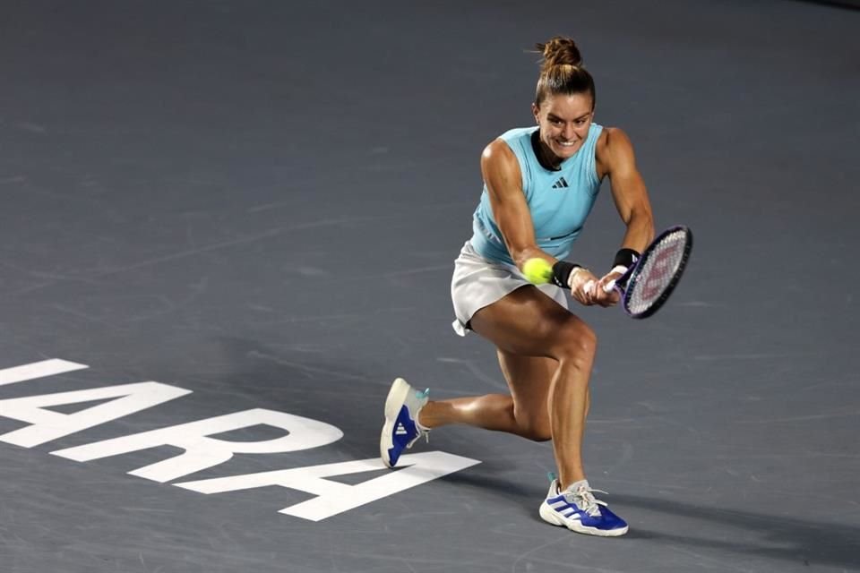 Sakkari vuelve a México, luego de un torneo de ensueño en el Guadalajara Open AKRON WTA 1000, donde se coronó por primera ocasión.