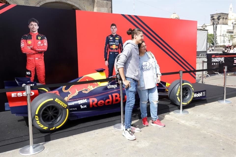 En el F1 Fanzone puedes disfrutar de una exhibición sobre la Fórmula 1.