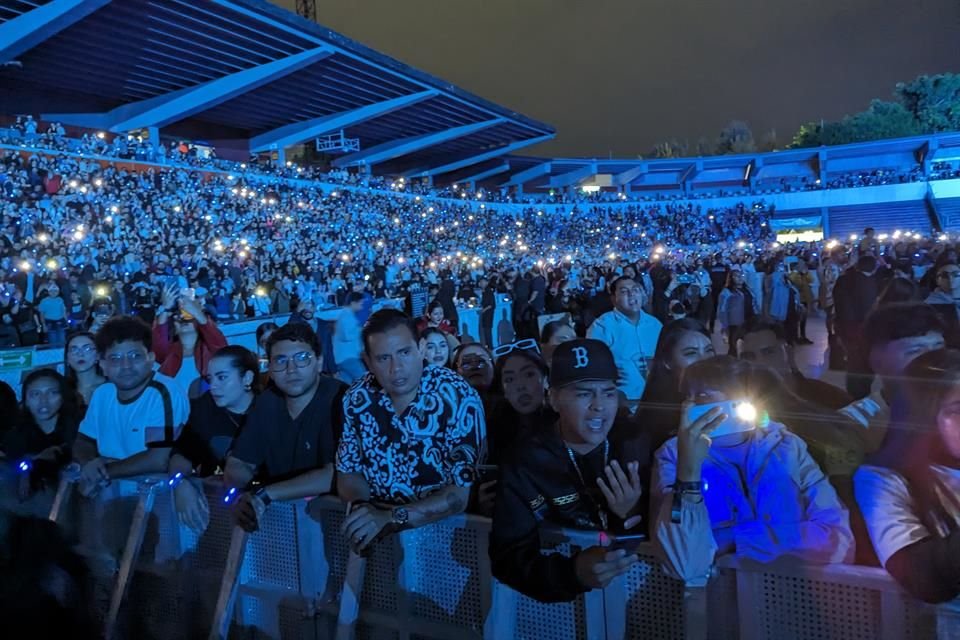 Fans de todas las edades acudieron al concierto.