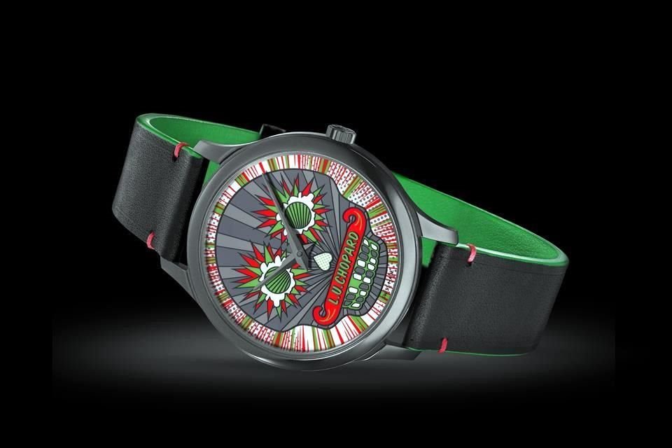 Chopard presentó L.U.C Skull One Calavera Pop Art, un reloj de edición limitada que se inspira en el Día de Muertos.