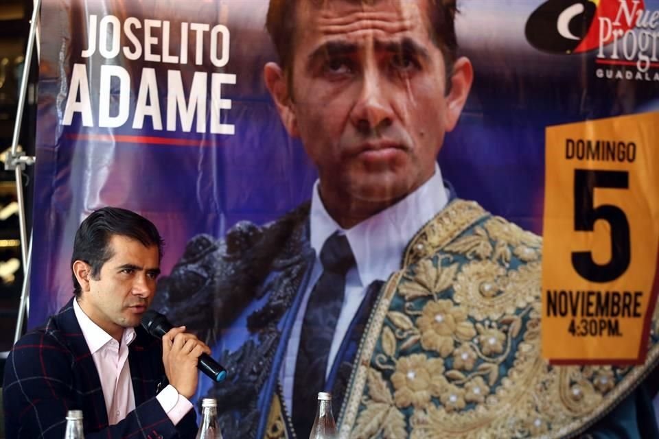 Joselito Adame regresa este domingo 5 de noviembre después de cuatro años de ausencia a Guadalajara, en un dulce momento de su carrera.