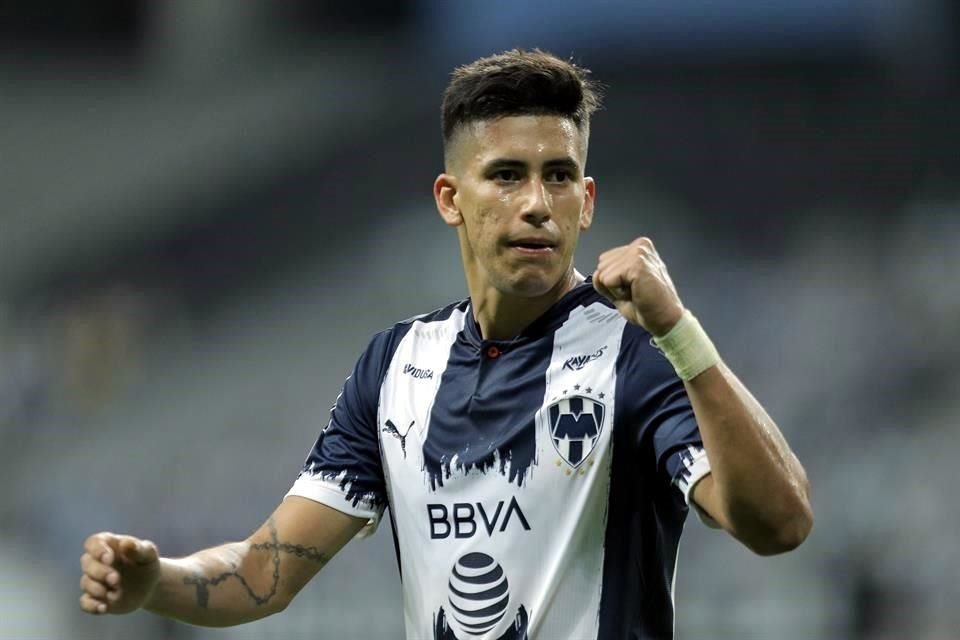 Maxi Meza fue el anotador del 1-0 para los Rayados.