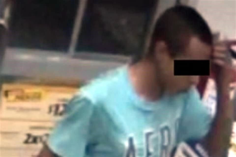 El detenido fue identificado como Adán R., de 31 años.