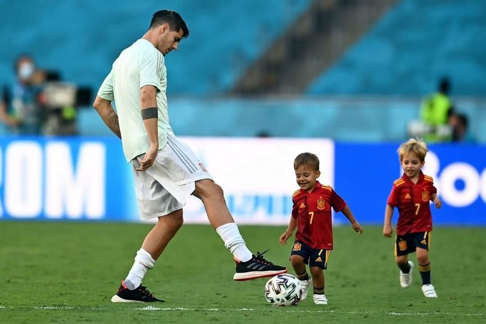 Morata lamenta el actuar de algunos aficionados.
