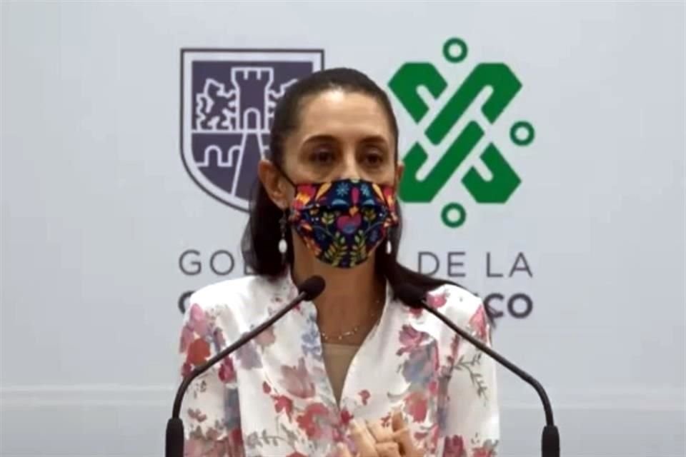 Ante la pregunta sobre la permanencia de Serranía, la Jefa de Gobierno adelantó que la siguiente semana informará sobre cambios en gabinete.