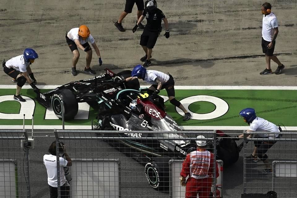 Bottas no libró el castigo.
