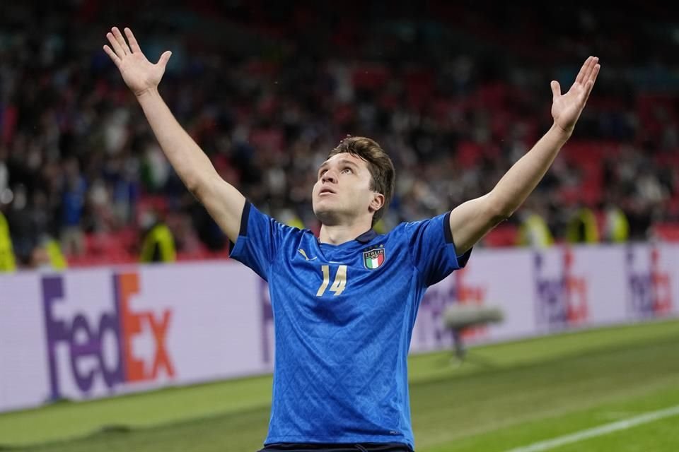 Chiesa rompió el cero en el primer tiempo extra.